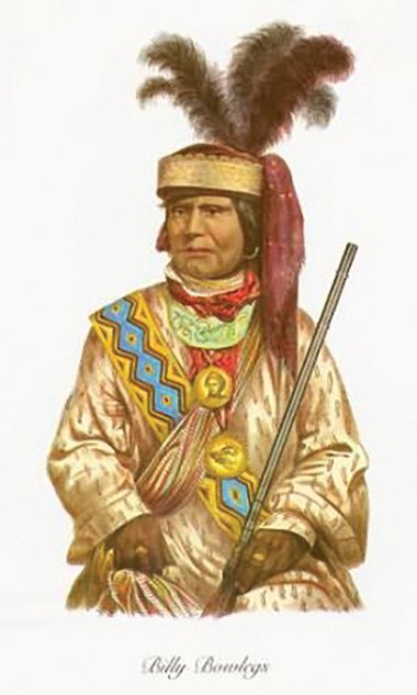 Seminole portrait of Billy Bowlegs